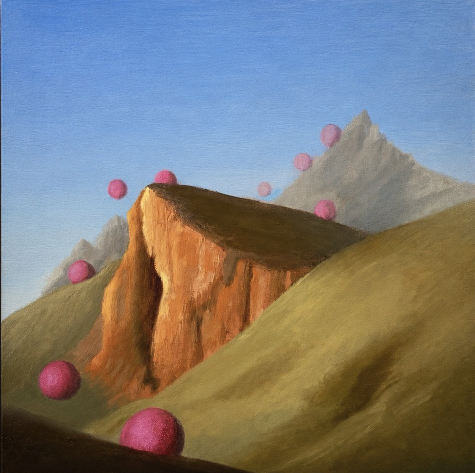 Anthrocadia 2, painting by Nick Autiello